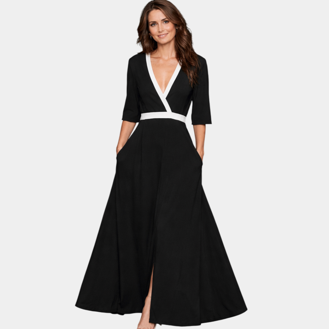 Amélie | Robe Maxi Élégante