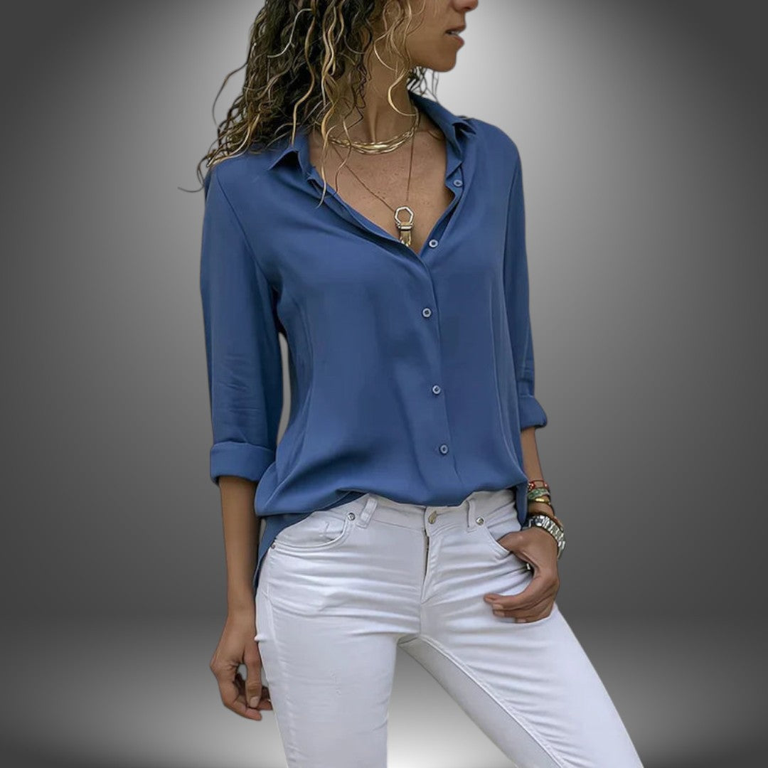 Valeria | Blouse Classique à Boutons